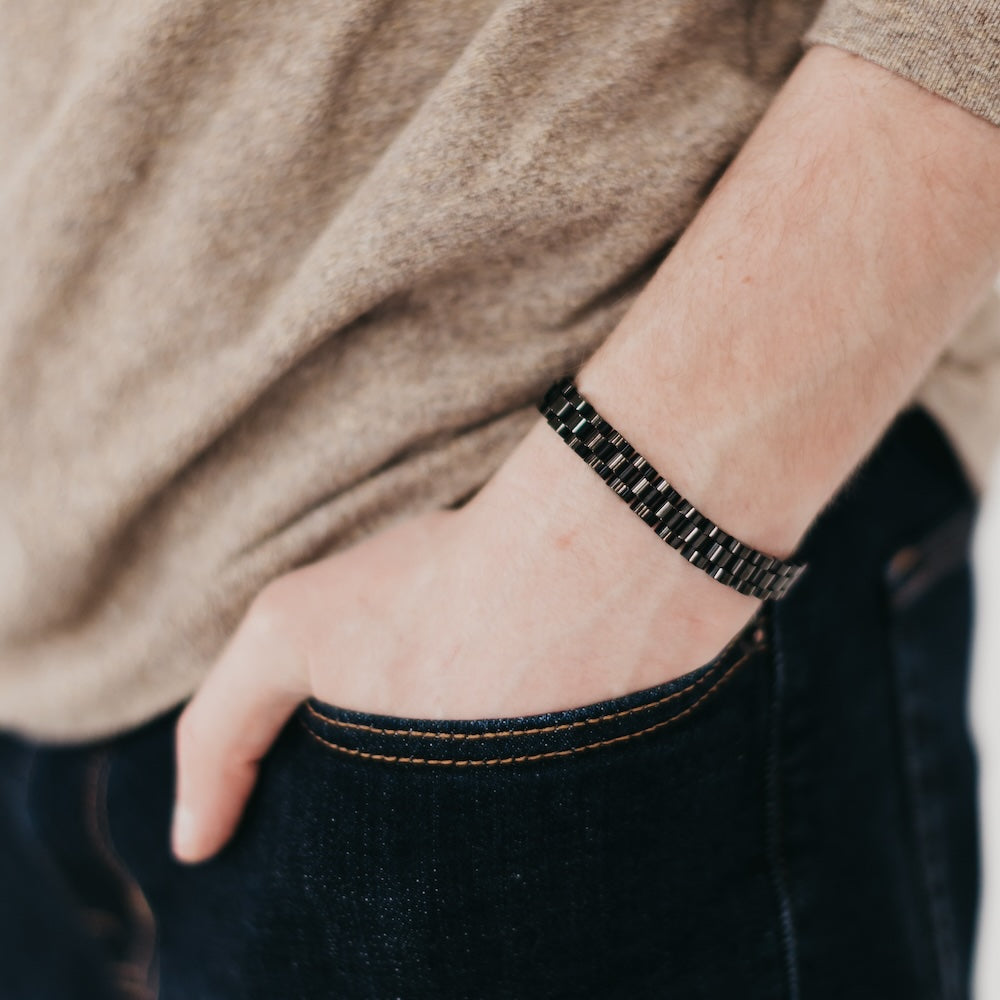 Matteo L'uomo Mens Collection Watch Band Bracelet-Bracelet-Pretty Simple