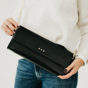 The Evening Metallic Clutch Crossbody Bag-Crossbody Bag-Pretty Simple