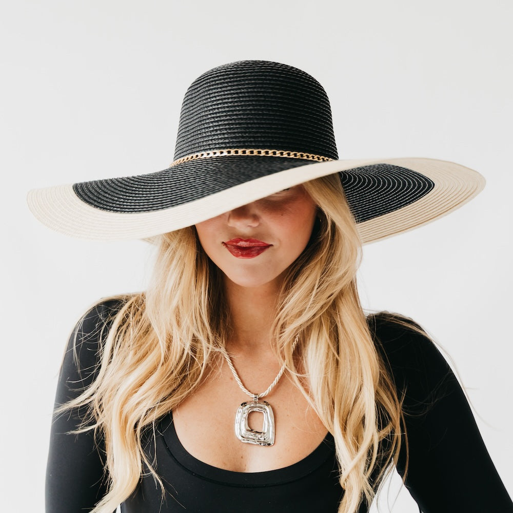 Miami Summer Wide Floppy Sun Hat - Pretty Simple Wholesale display picture 1