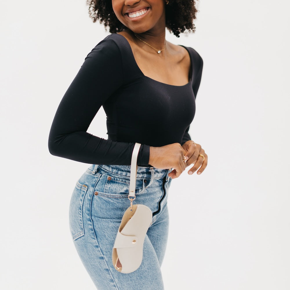 Mila Metallic Lanyard Sunglass Holder-Accessories-Pretty Simple