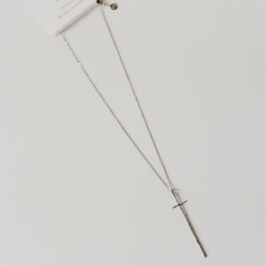 Modern Cross Necklace - WATERPROOF-Necklace-Pretty Simple