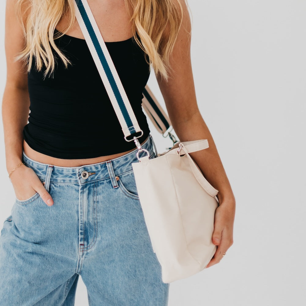 Nina Nylon Organizer Tote Bag-Tote Bag-Pretty Simple