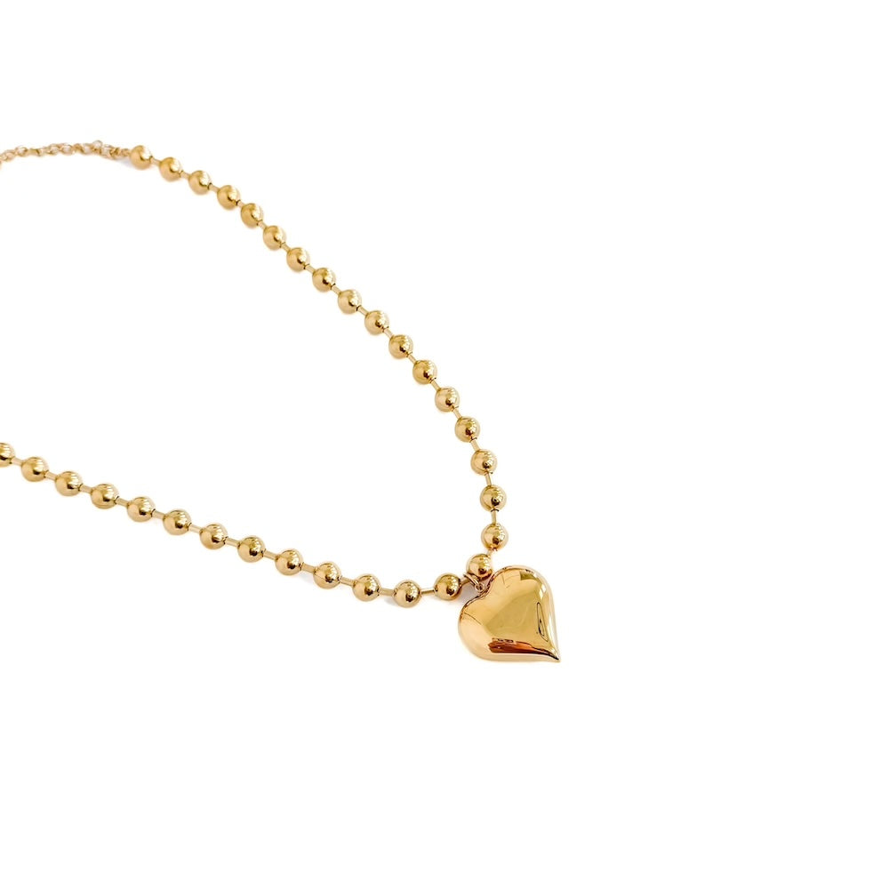 Harmony Heart Necklace - WATERPROOF-Necklace-Pretty Simple