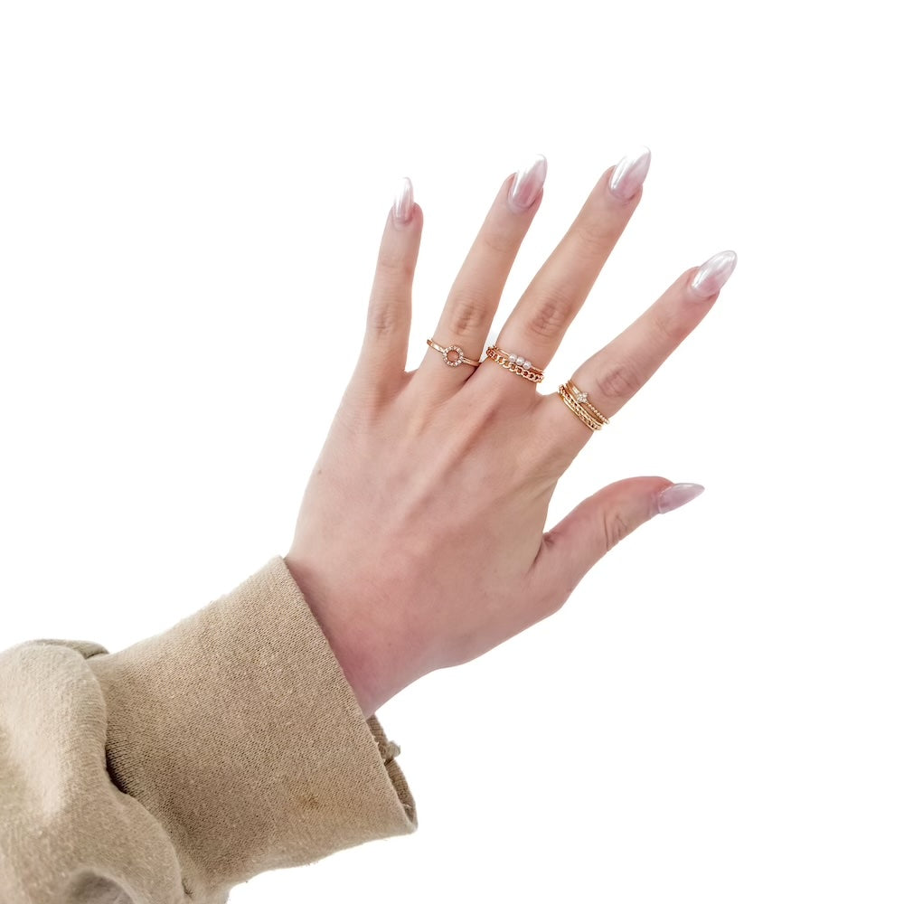 Jorey Ring Set-Ring-Pretty Simple