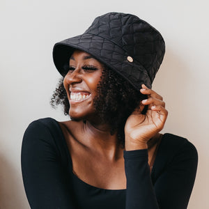 Chiara Quilted Bucket Hat