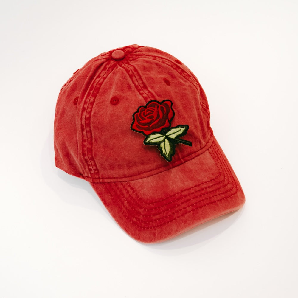Rose Iron On Patch-Pretty Simple