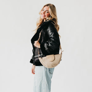 Selena Suede Flap Crossbody-Crossbody Bag-Pretty Simple