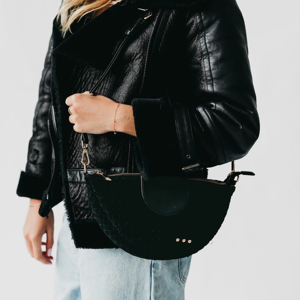Selena Suede Flap Crossbody-Crossbody Bag-Pretty Simple
