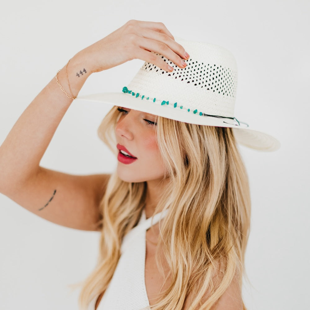 Shell Beach Western Sun Hat-Hat-Pretty Simple