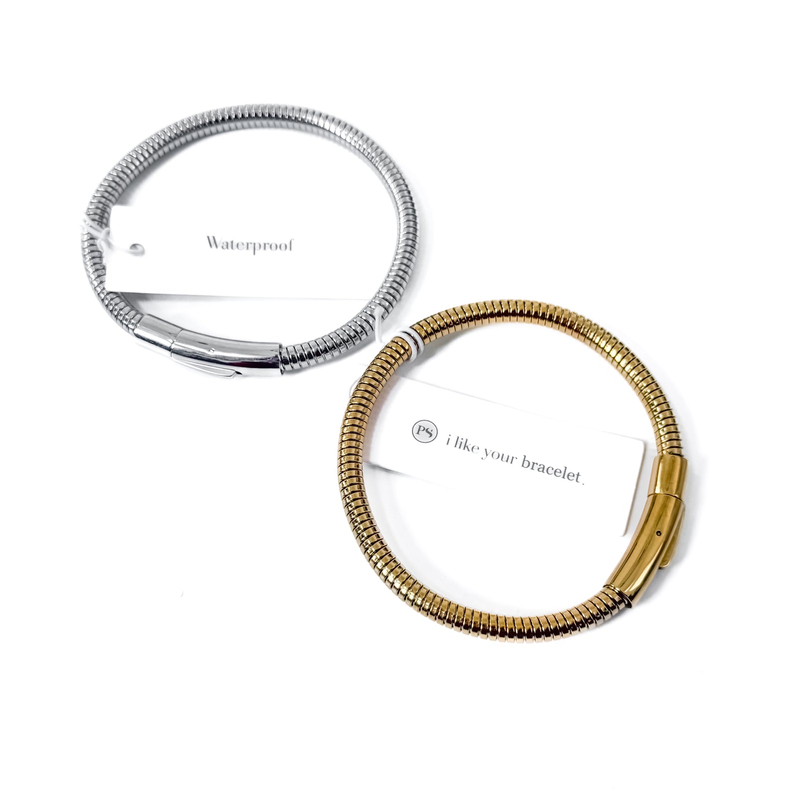 Simone Snake Chain Bracelet - WATERPROOF-Bracelet-Pretty Simple