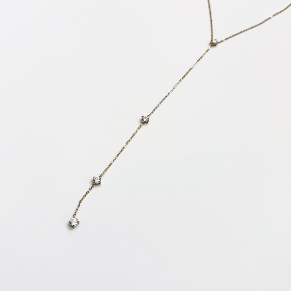 Sparkle Y Necklace - WATERPROOF-Necklace-Pretty Simple