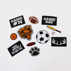 Sports Iron On Patch Bundle (12 pcs)-Pretty Simple