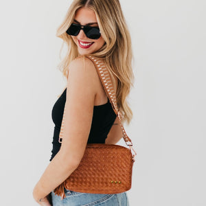 Woven Willow Camera Crossbody Bag Wholesale-Crossbody Bag-Pretty Simple