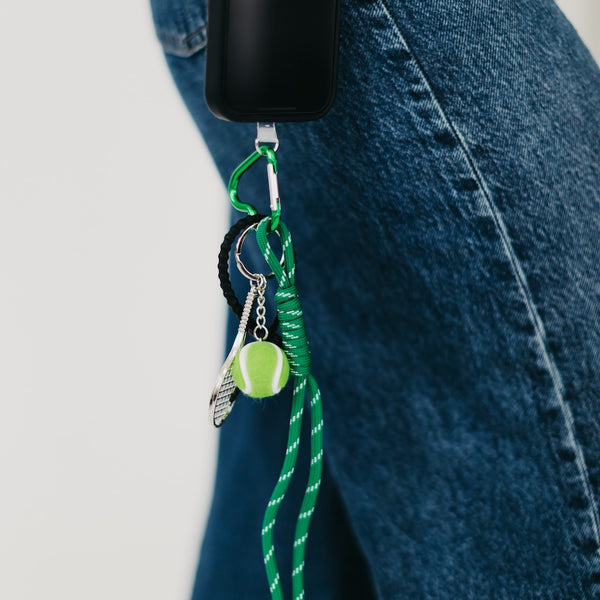 Tennis Rope Charm Key Chain Bag Charm - Pretty Simple Wholesale