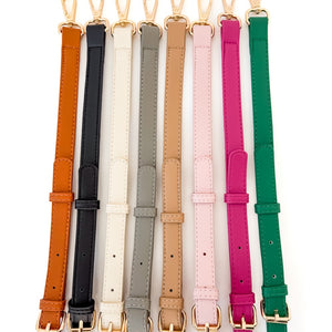 Minimalist Vegan Leather Crossbody Strap-Straps-Pretty Simple