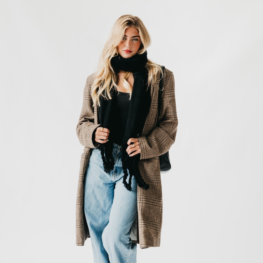 Twyla Twisted Tassel Scarf-Scarf-Pretty Simple