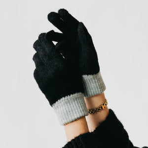 Two Tone Smart Gloves-Gloves-Pretty Simple