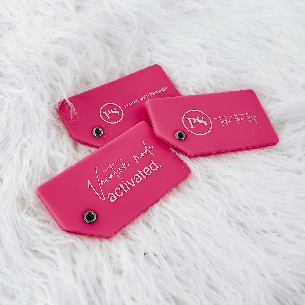 Vacation Tags-Pretty Simple