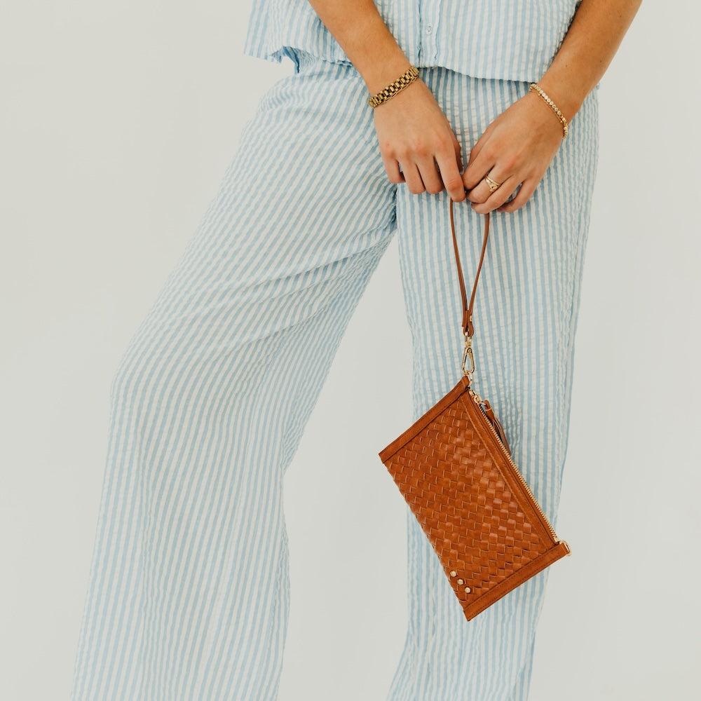 Veda Woven Crossbody and Clutch Bag-Crossbody Bag-Pretty Simple