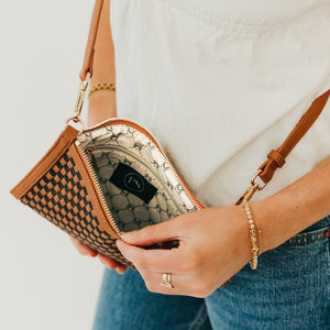 Veda Woven Crossbody and Clutch Bag-Crossbody Bag-Pretty Simple