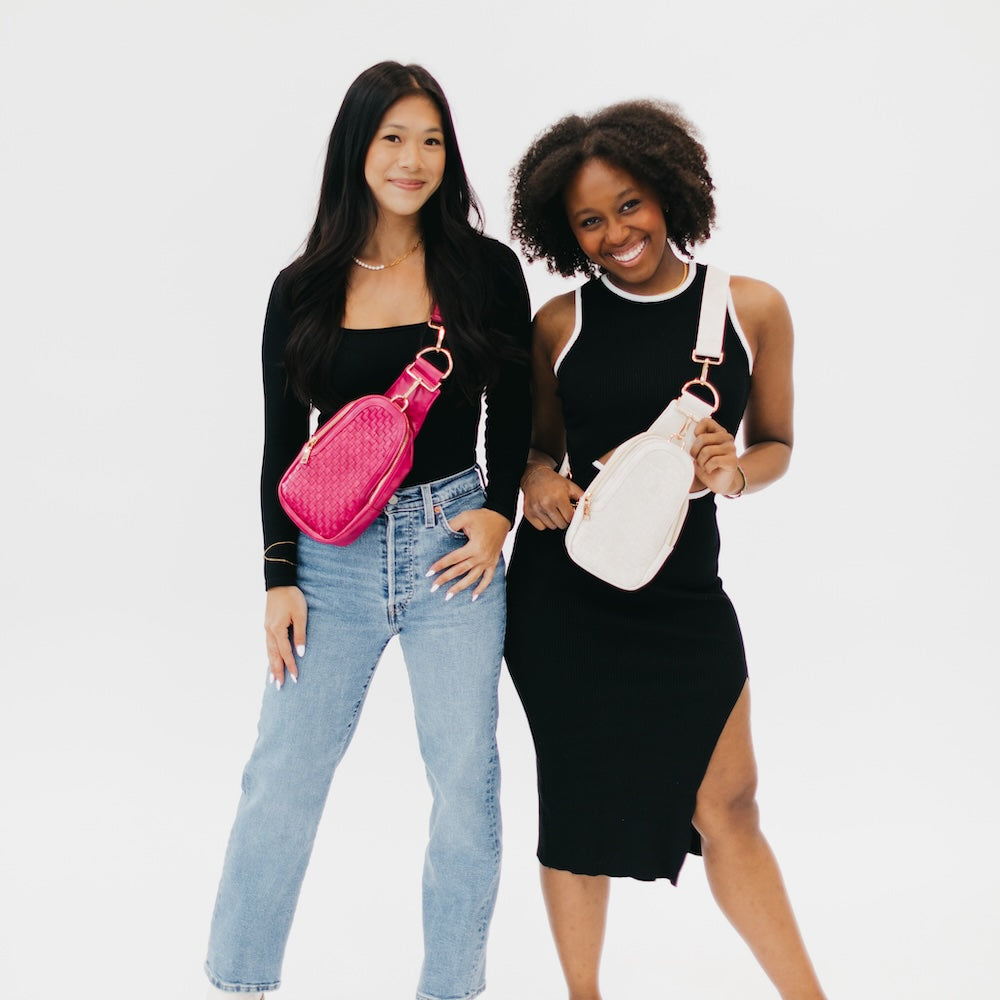 Waverly Woven Sling Bag-Crossbody Bag-Pretty Simple