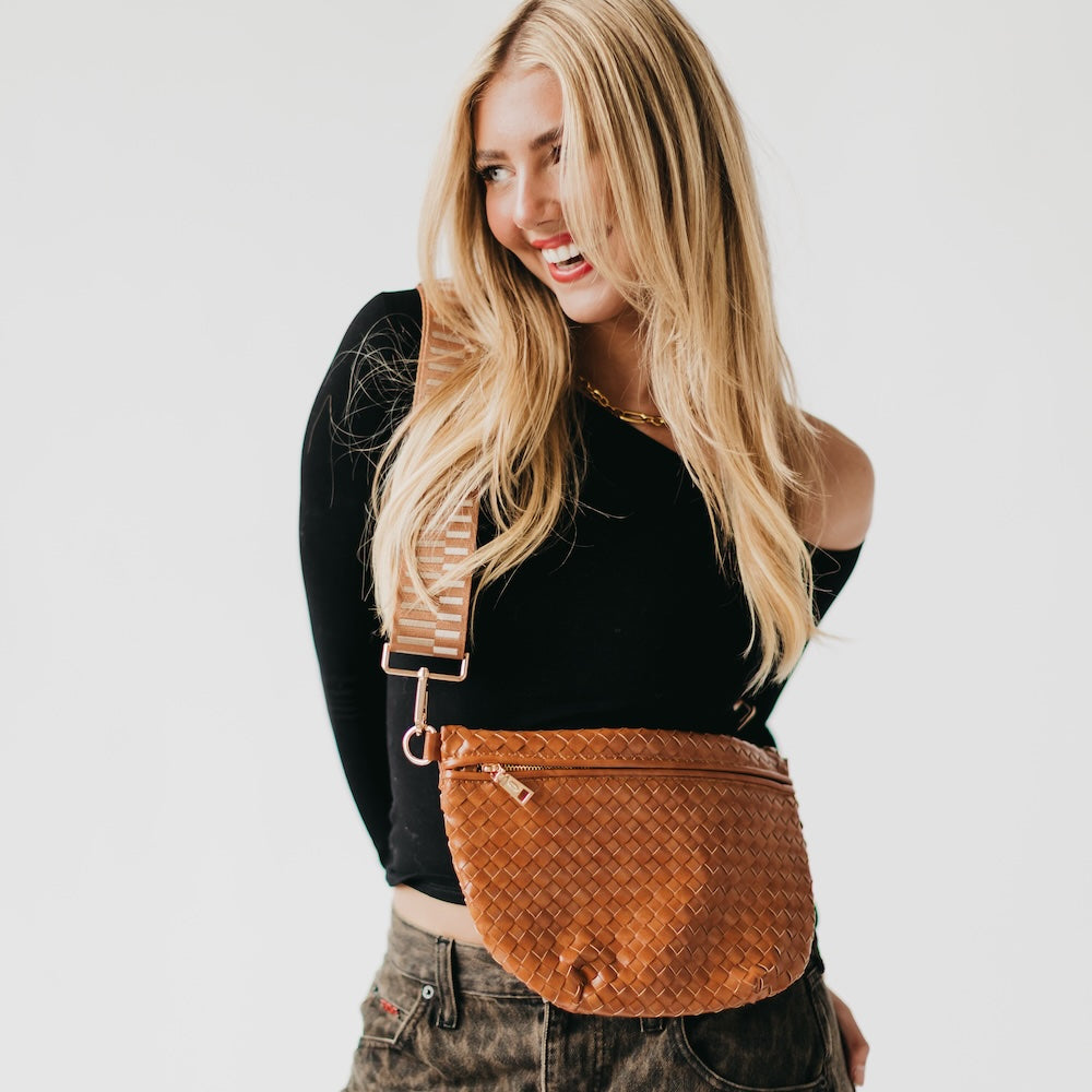 Westlyn Woven Bum Bag Wholesale-Bum Bag-Pretty Simple