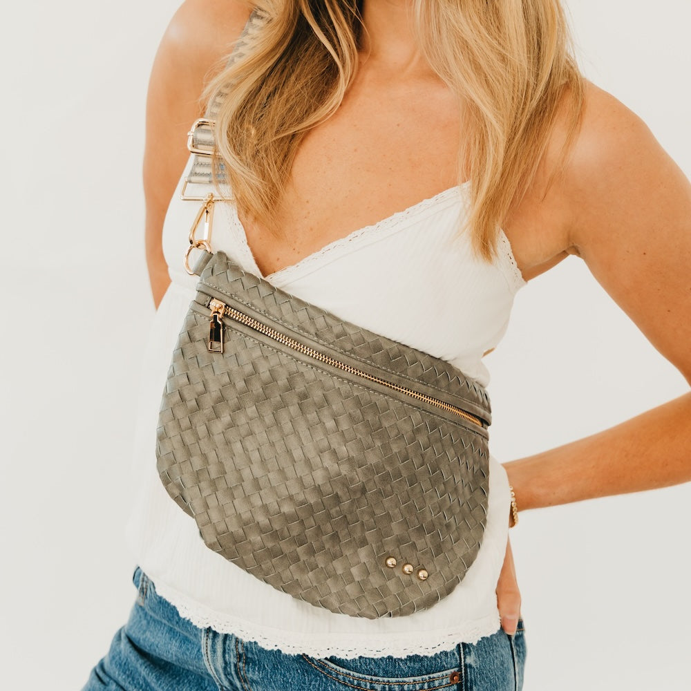 Westlyn Woven Bum Bag Wholesale - TOP SELLER-Bum Bag-Pretty Simple