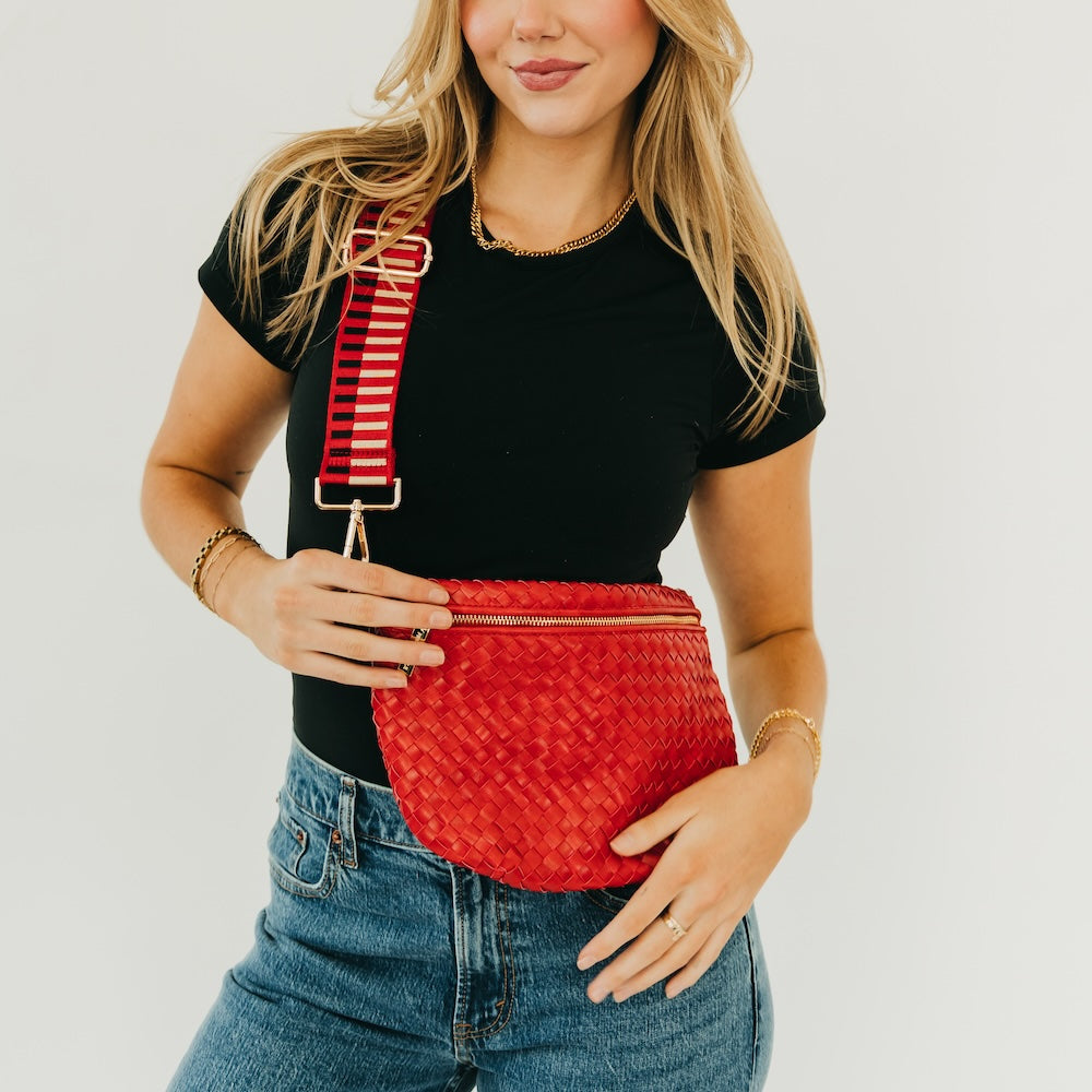 Westlyn Woven Bum Bag Wholesale - TOP SELLER-Bum Bag-Pretty Simple