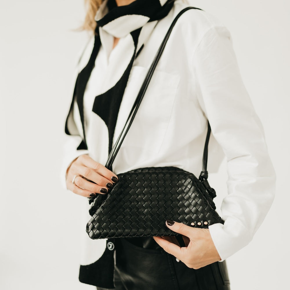 Willa Woven Frame Crossbody Bag-Crossbody Bag-Pretty Simple