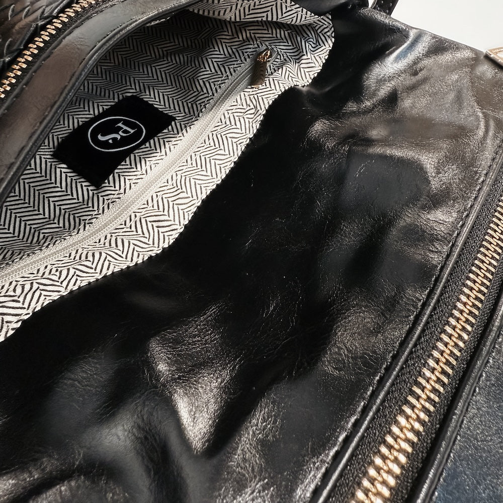 Wrenlee Woven Flap Crossbody-Crossbody Bag-Pretty Simple