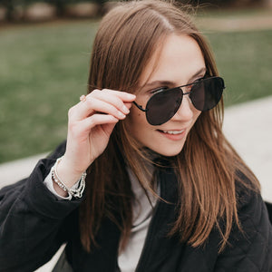 Alexa Aviator Frame Sunglasses- Wholesale - Pretty Simple