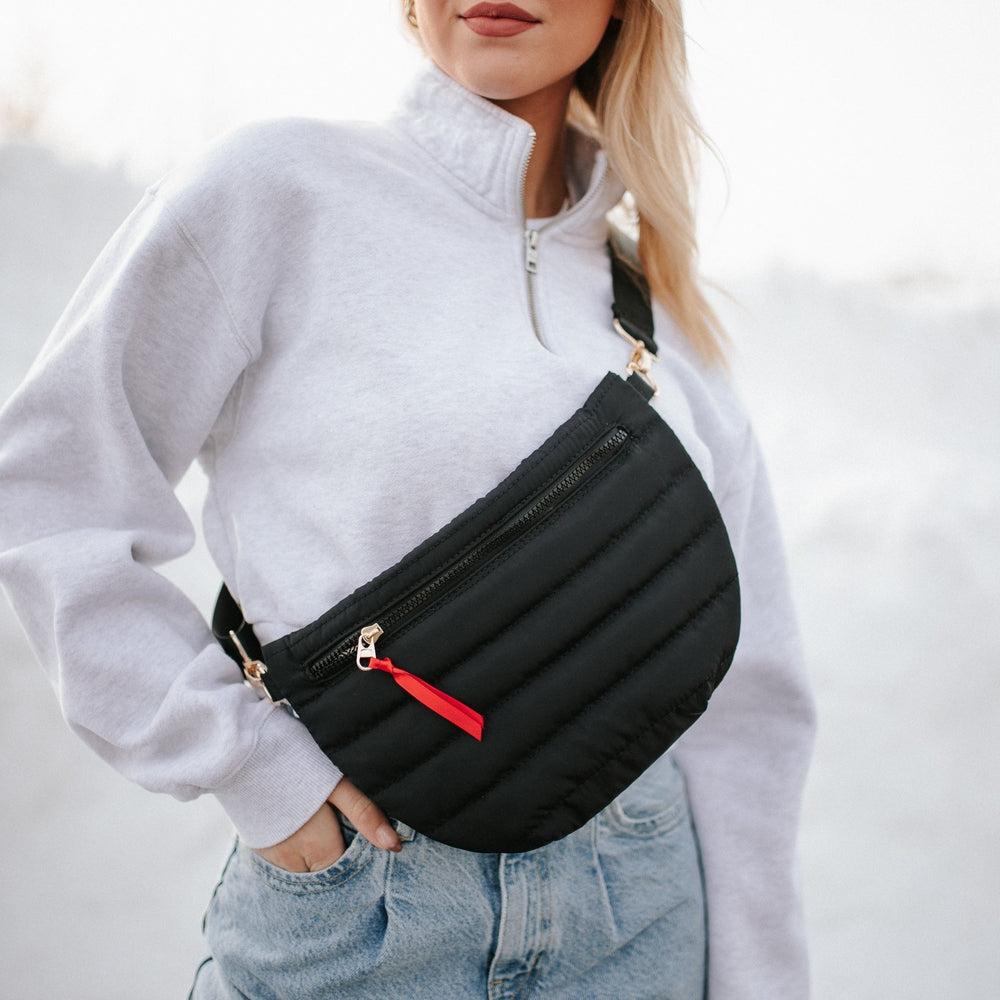 Jolie Puffer Belt Bag-Crossbody bag-Pretty Simple