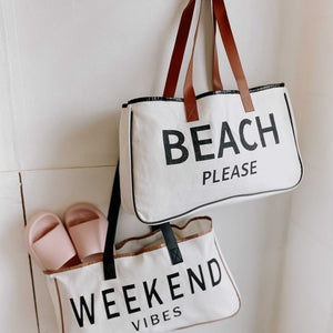 Weekend Getaway Tote Bag-Pretty Simple Wholesale