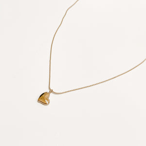 Irregular Mini Heart Twist Chain Necklace-Necklace-Pretty Simple Wholesale