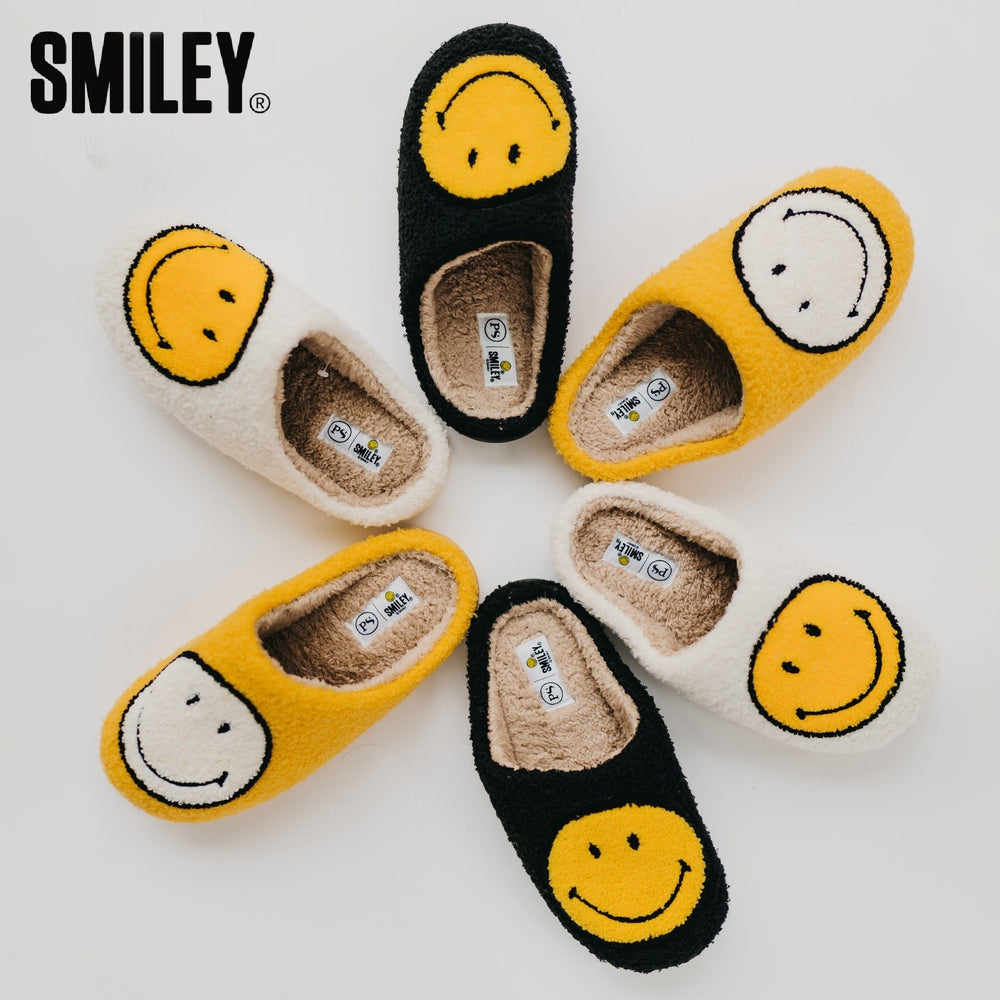 Pink Smiley Slippers – Spa 101 Pryor