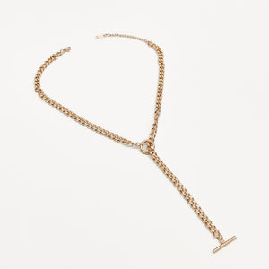 Odessa Y Chain Necklace-Necklace-Pretty Simple Wholesale
